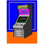 Arcade video games machine