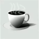 Café negro caliente
