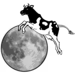 Lehmä ja kuu