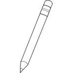 Crayon pen vector image