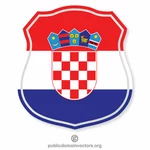 Brasão de armas da bandeira croata