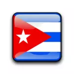 Botão de vetor de Cuba