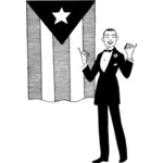 Om de pavilion şi cubanez