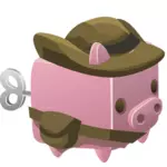 Jouet de porc Pinky