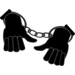 Руки в наручники