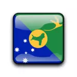 Christmas Island vector button