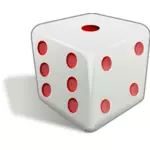 Dice with shadow