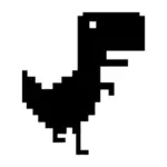 Tiranossauro rex pixel