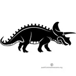 Dinosaurus silueta
