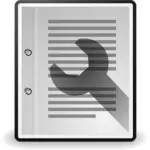 Векторные картинки из компьютера OS значок Свойства документа