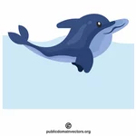 海豚在海里