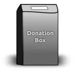 Donation Box Vector Graphics