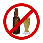 Tidak minum bir