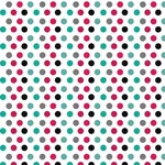 Polka dots pattern wallpaper graphics