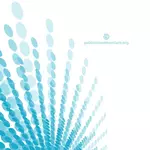 Blue halftone graphics