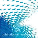 Blue halftone vector background