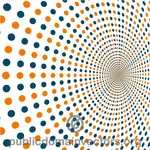 Dotted vector design