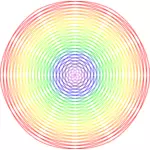 Färgglada spiral