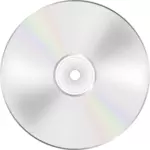 Illustrasjon av DVD plate blanke siden