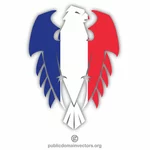Bandeira francesa da águia