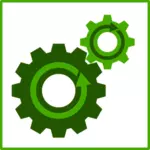 Eco vihreä kierrätys vektori kuva