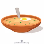 حساء البيض