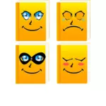 Book face expressions