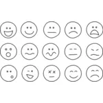 A set of emoticons