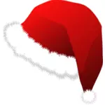 Santa Claus red hat vector illustration
