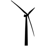 Větrná turbína Vektor Klipart