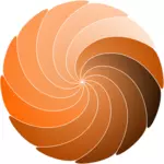 Renkli spirale vektör görüntü
