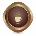 Káva symbol Klipart