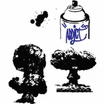 Вектор взрыва атомной бомбы