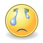 Emoji pleurer