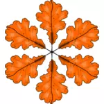 Ilustracja wektorowa liść jesieni