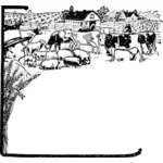 农场动物框架
