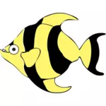 कार्टून उष्णकटिबंधीय मछली