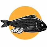 ClipArt di silhouette di pesce