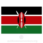 Republikken Kenya flagg
