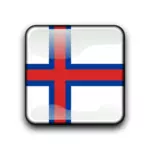 Pulsante bandiera Faroe Island