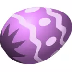 Purple Easter egg