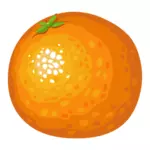 Taze turuncu meyve