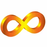 Infinity gult symbol