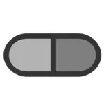 Символ значка таблетки