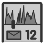 Mailbox icon symbol