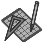 Ícone matemático símbolo clip art