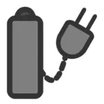 Power save icon clip art