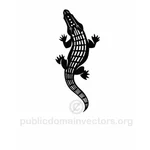 Alligator-Vektor-Bild
