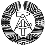 Schwarz / weiß-emblem