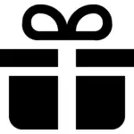 Иконка коробка подарка